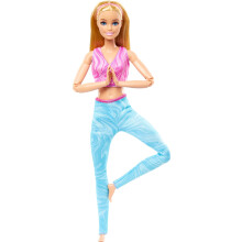 Barbie-nukke, joka on tehty liikkumaan