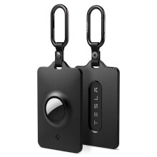 Spigen Air Fit -korttikotelo, joka on suunniteltu Tesla-avainkorteille ja ilmatunnisteelle [ilmatunniste ei sis   lly] - 2 kpl