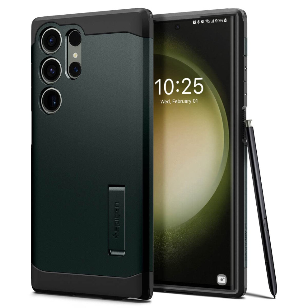 Spigen Tough Armor Designed For Galaxy S23 Ultra Case (2023) - Abyss G