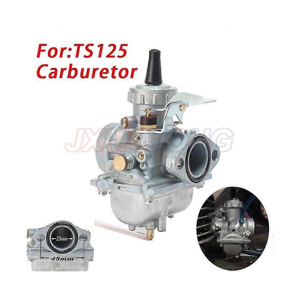 (As Show, One Size) Motorcycle Carburetor For Suzuki 125Cc Ts 125 Ts125 125N Tc125 Ds125 Ts100 Ds100 Off-Road Dirt Bike Street Bike For Mikuni Carb 5062994765155