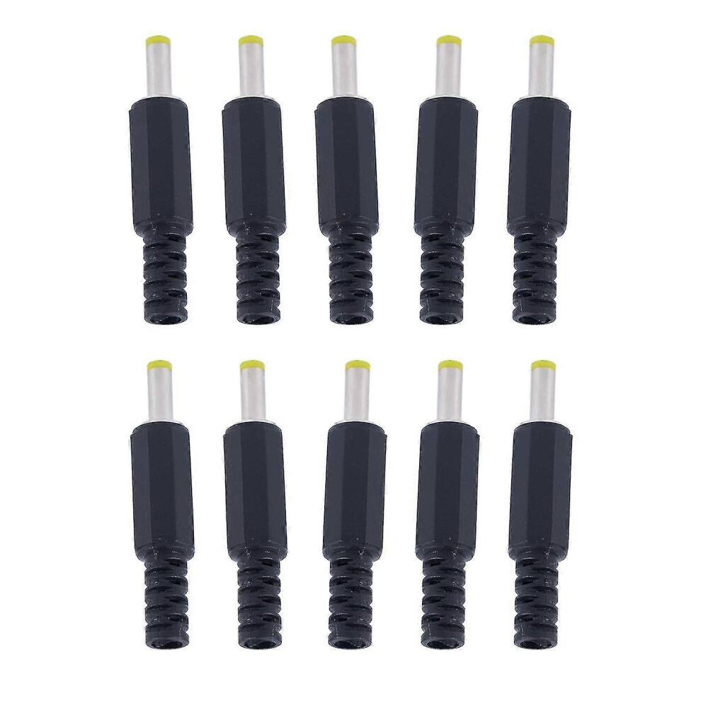 (As Show, One Size) Dc In-Line Plug Socket Jack Connector Male / Female, Plug 1.7Mm 4.0Mm 10 Pcs 5062994797897