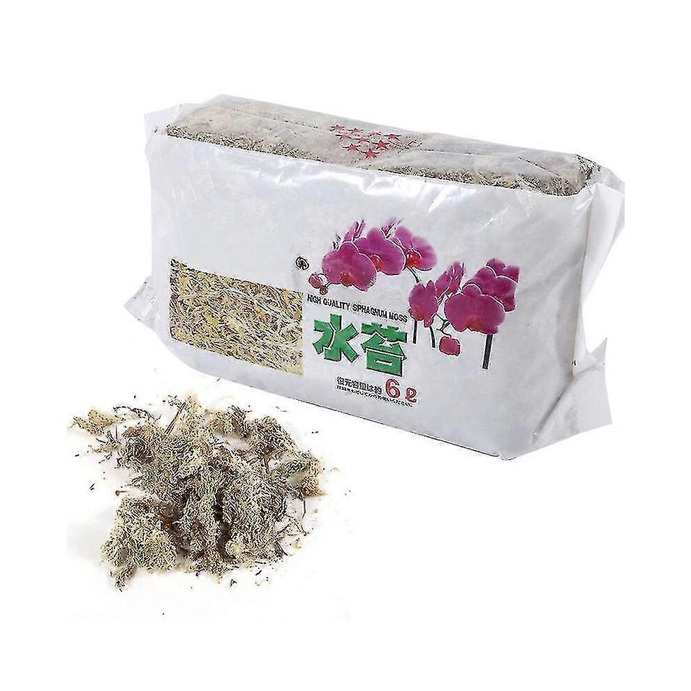 (As Show, One Size) 12L Sphagnum Moss Moisturizing Fertilizer For Phalaenopsis Orchid 5063595907678