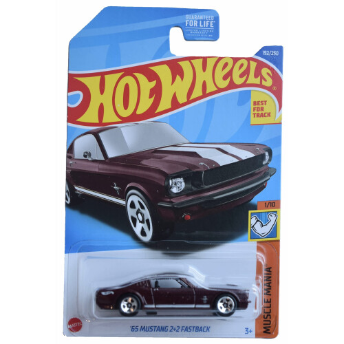 Hot Wheels Hot Wheels '65 Mustang 2+2 Fastback Muscle Mania 1/10