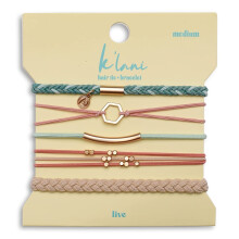 Klani - Hair Tie Bracelets for Women - Dual-Use Bracelet and Hair Tie