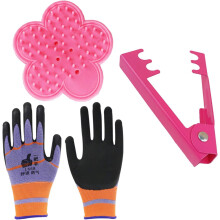 QIUKUI 3 Pcs Flower Rose stripper Thorn Leaf Remover Tool Garden Tool Sets Leaf Stripping Tool Garden Glove