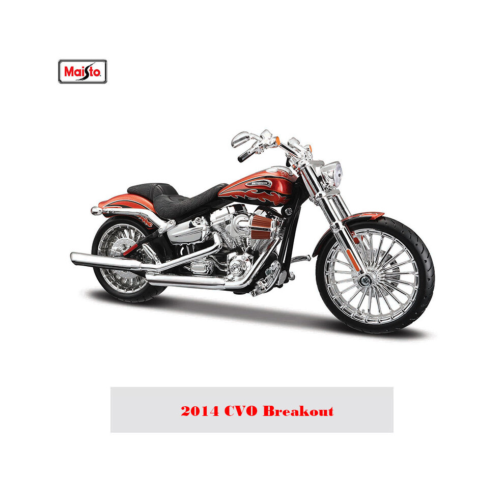 Photos - Toy Car MAXPOWER  Maisto harley motorcycle  FLHTK ELECTRA GLIDE ULTRA LIMITED Die Cast Vehicles Collectible Hobbies Mo  2013(2014 CVO Breakout)