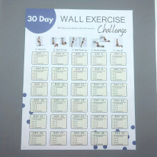 (challenge guide) 30-Day Fitness Challenge: Pilates, Yoga & Aerobics - Home Workout Plan for Weight Loss