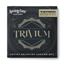 JIM DUNLOP Heavy Core Trivium Handtekening Gitaar Snaren 10-63 | 7-Snarig
