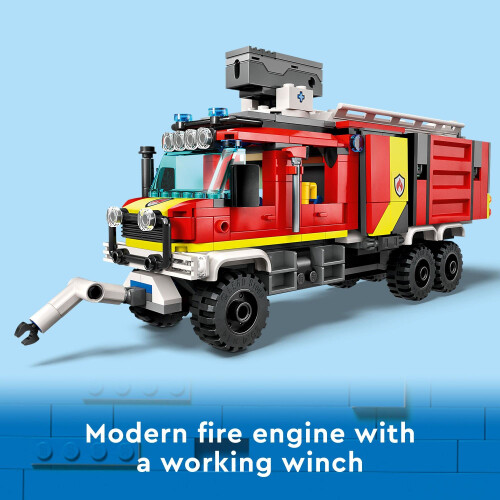 LEGO LEGO City Μονάδα Πυροσβεστικής 60374, Έκτακτης Ανάγκης, Τροχοφόρο με Drone 1