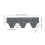 18Pcs Asphalt Shingles Bitumen Roofing, Grey 7