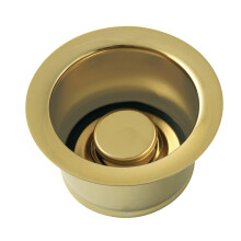Kingston Brass BS2002 Made to Match Extended Disposal Flange Polished Brass 4.5 x 4.5 x 2.63