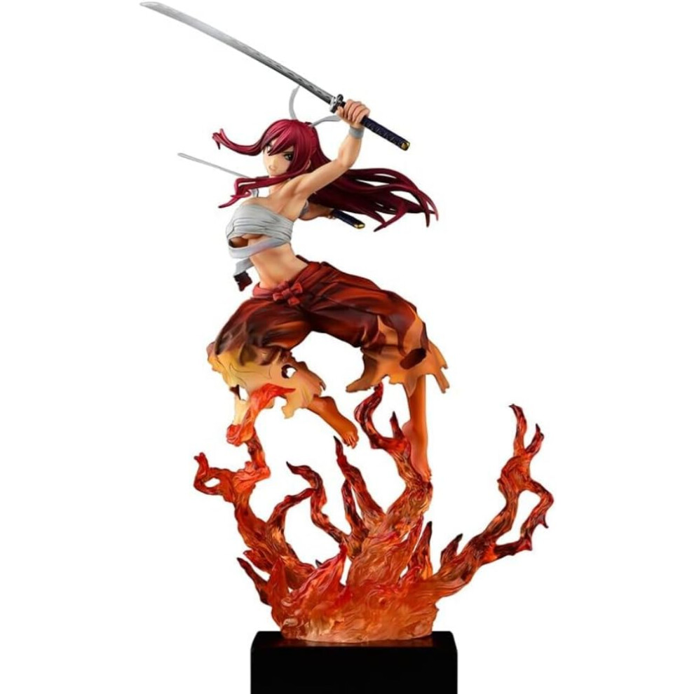 Orcatoys - Fairly Tail Erza Scarlet Samurai Kurenai Version 1/6 Statue (Net)-image