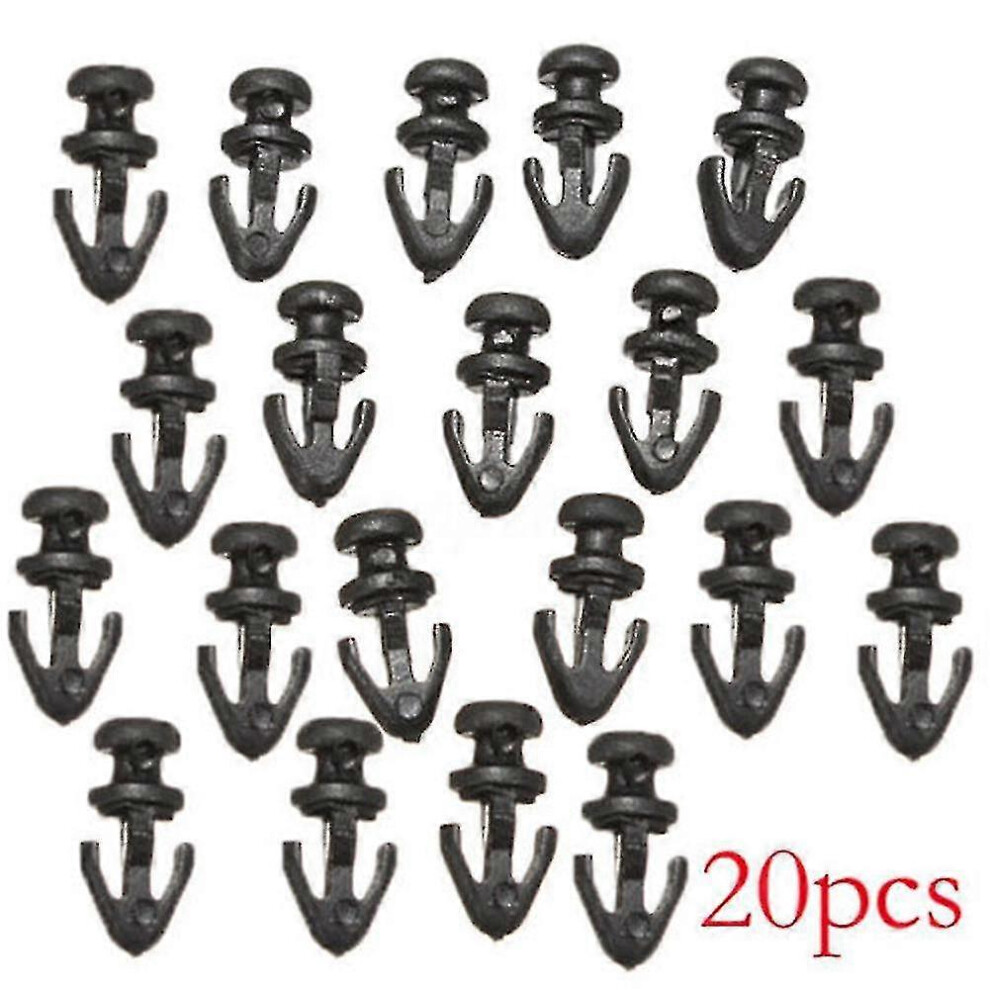 (As Show, One Size) 20Pcs Ford Mondeo Mk2 Mk3 Mk4 Door Seal Sill Sealing Strip Clips Lower 5062994783357