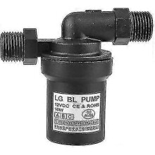 (As show, One size) Dc12v/10w High Temperature Solar Water Pump Brushless Submersible Pump For Circulating Pumping 8l/mi