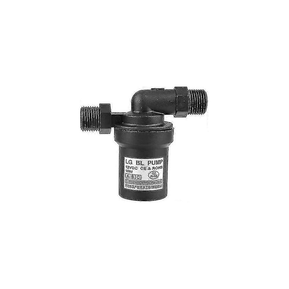 (As Show, One Size) Dc12v/10W High Temperature Solar Water Pump Brushless Submersible Pump For Circulating Pumping 8L/Mi 5063595965371