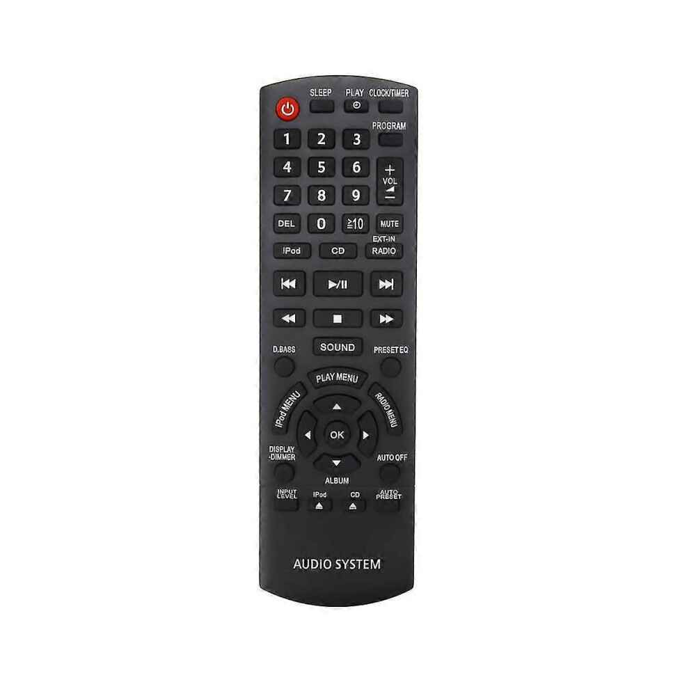 (As Show, One Size) N2qayb000641 Remote Control Replaced For Compact Stereo System Sc-Hc35 Schc35 Sc-Hc35db Schc35db 5062994785559