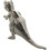Silver plated T-Rex Dinosaur Money Box 2
