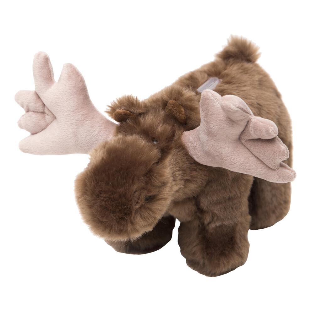 Carstens PB201 Plush Moose Kids Coin Bank Brown Large