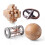 ACTPO 4pcs de madeira e metal quebra 2