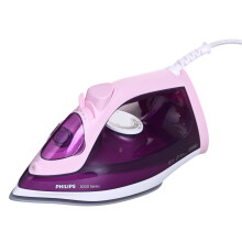 PHILIPS - Ferro da stiro - 2200W - 35gr/mn - vapore 160gr/mn - Series 3000 - viola/rosa - DST3020.30