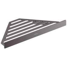 hansgrohe 41741340 AddStoris Shower Basket Brushed Black Chrome