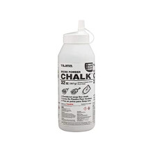 Tajima Micro Chalk-White 32 Oz (907G) Ultra-fine snap-line kridt med holdbar flaske og let udfyldningsdyse-PLC2-W900