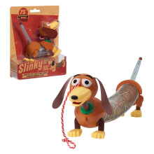 Retro 4,35-tums Slinky Dog Jr den ursprungliga klassiska Walking Spring Toy Vintage Fidget Toy Barnleksaker fr ldrarna 18 mnader av Just Play