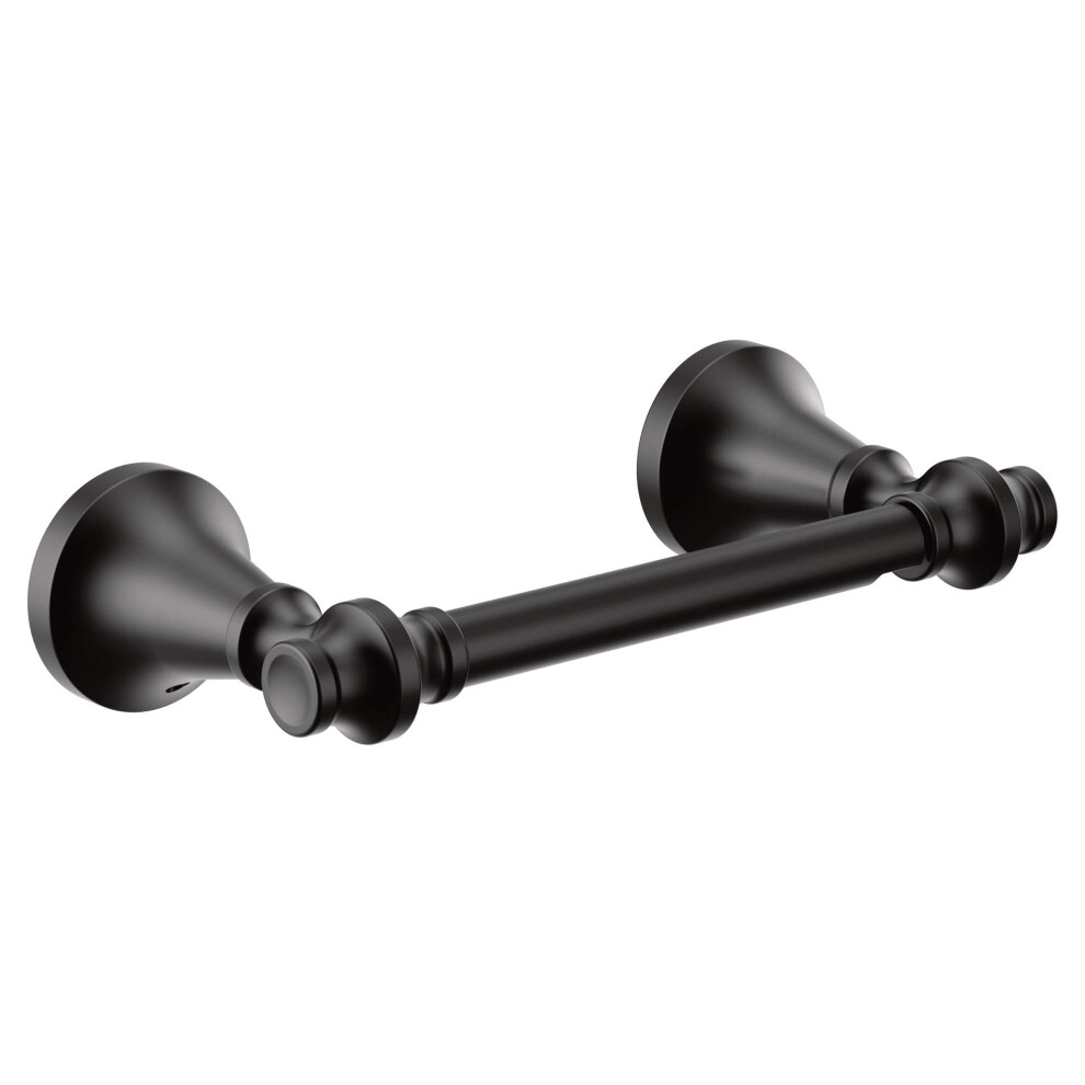Moen YB0508BL Colinet Traditional Pivoting Toilet Paper Holder  Matte Black-image-OPC-PFRRP5G-NEW