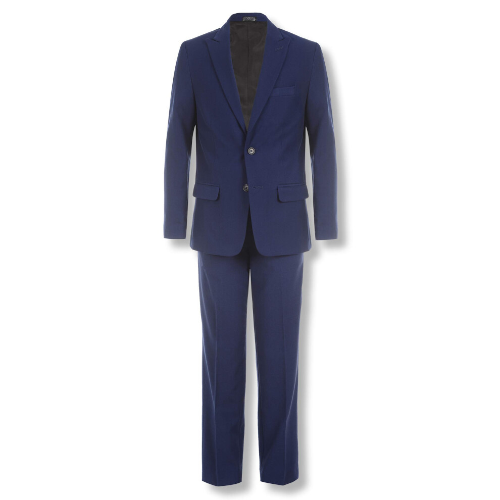 Calvin Klein Boys' 2-Piece Formal Suit Set  includes Single Breasted J