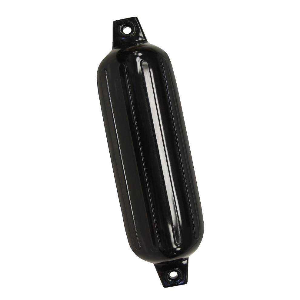 6' X 22' BLACK BOAT GUARD FENDER
