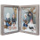 AVEAX Double 5x7 Picture Frame Grey Wood Photo Frame Shadow Box Frame 1