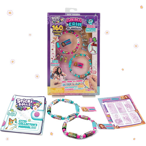 Sky Castle Sticki Rolls ANNA and ERIN BFF Pack 1