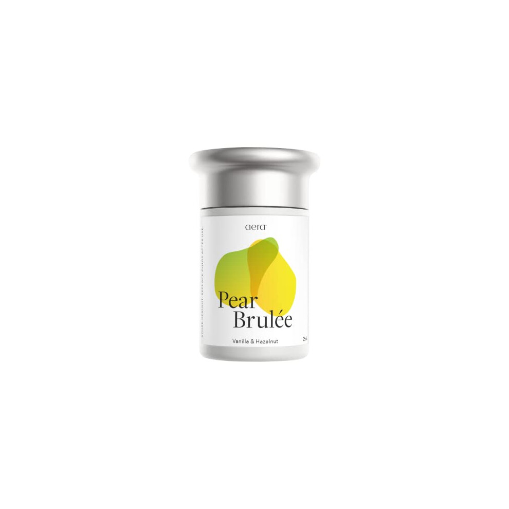 Recharge de parfum d'ambiance Aera Pear Brulee - Notes de vanille et de noisette - Fonctionne avec le diffuseur Aera