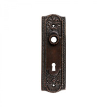 Renovators Supply Manufacturing Door Back Plate Brass 7 1/4 in. Escutc