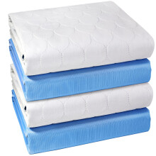 Conkote Heavy Absorbency Bed Pads 34""X36"" (4 Pack) Washable and Re