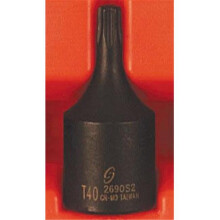 Sunex International SU2690S2 0.5 in. Drive x T40 Internal Torx IMPact Driver