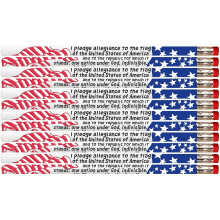 Express Pencils E2417 Pledge Of Allegiance - Patriottische potloden (36 stuks)