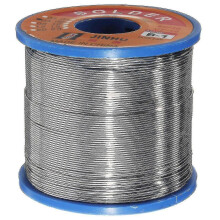 (As show, One size) 400g 60/40 Tin Lead Solder Flux Wire Rosin Core Soldering Roll, 0.8mm