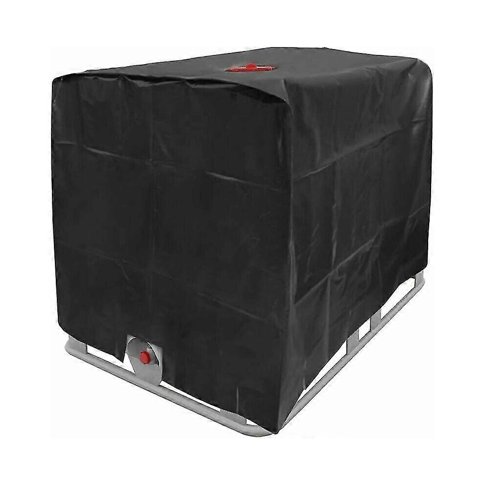 (As Show, One Size) Water Tank Cover, Ibc Tank Cover Compatible 1000L Tank, Water Tank Container Protective Cover, Dustproof Anti-Uv Rainproof, 120X10 5063595906398