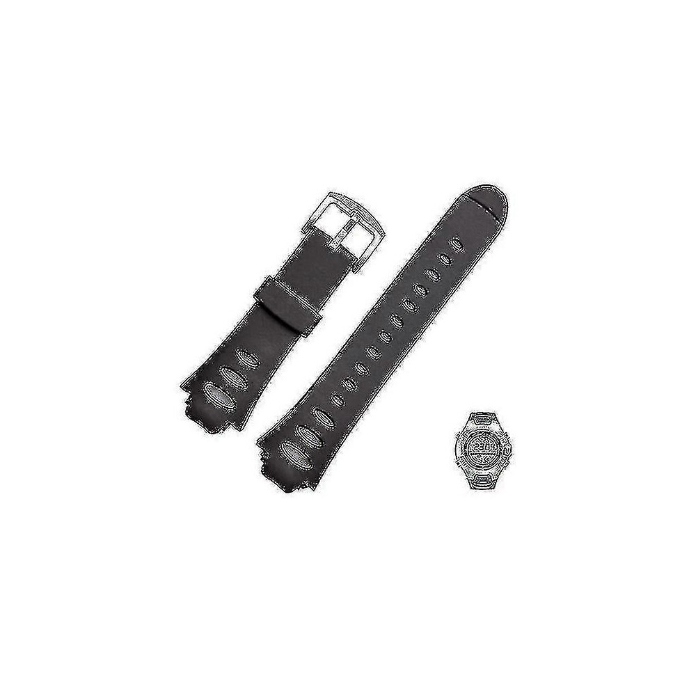 (As show, One size) Watch Strap Rubber For Suunto Observer Sr X6hrm-black-image-OPC-PG9Z9QV-NEW