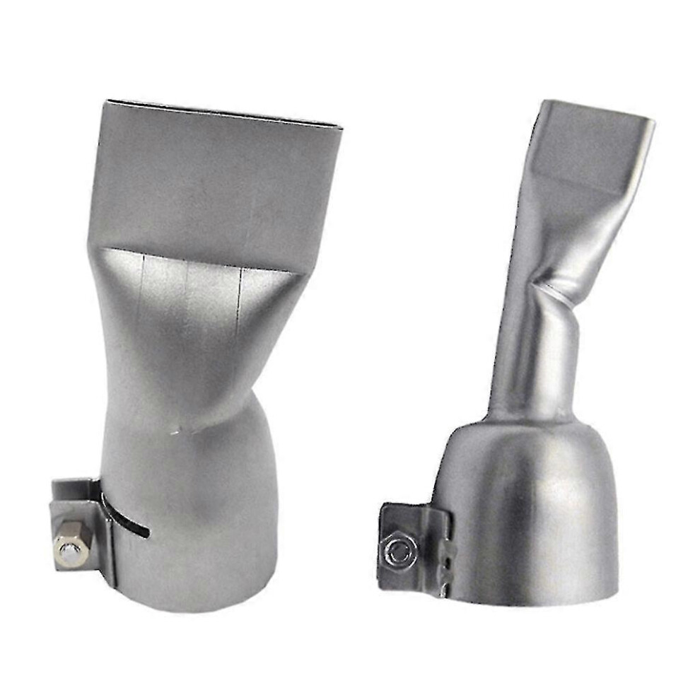 (As Show, One Size) 20Mm+40Mm Flat Welding Nozzle For 1600W Plastic Welding Gun Hot Air Blower 5063595939747