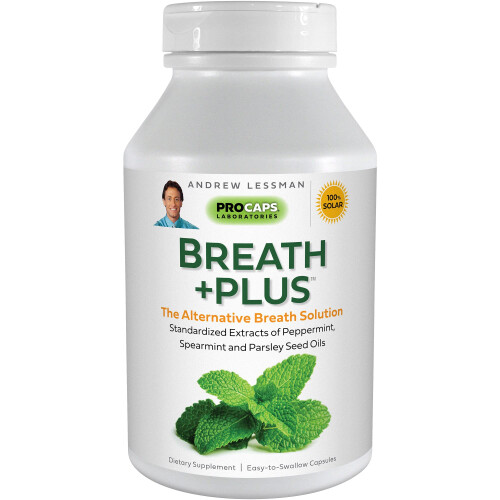 ANDREW LESSMAN Breath Plus 60 Softgels - Φυσικό Φρέσκο Αναπνοής