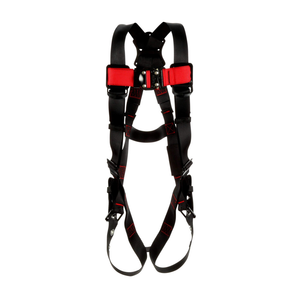 3M Protecta Vest-Style Harness 1161505  Black  3X-Large  1 Ea/Case