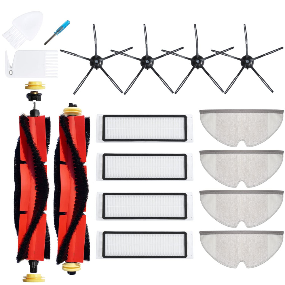 Loveco Ersatzteilset Kompatibel Mit Roborock S5 S5 Max S6 S6 Maxv S6 Pure E20 E25 E35 Kehr- Und Wischroboter-image