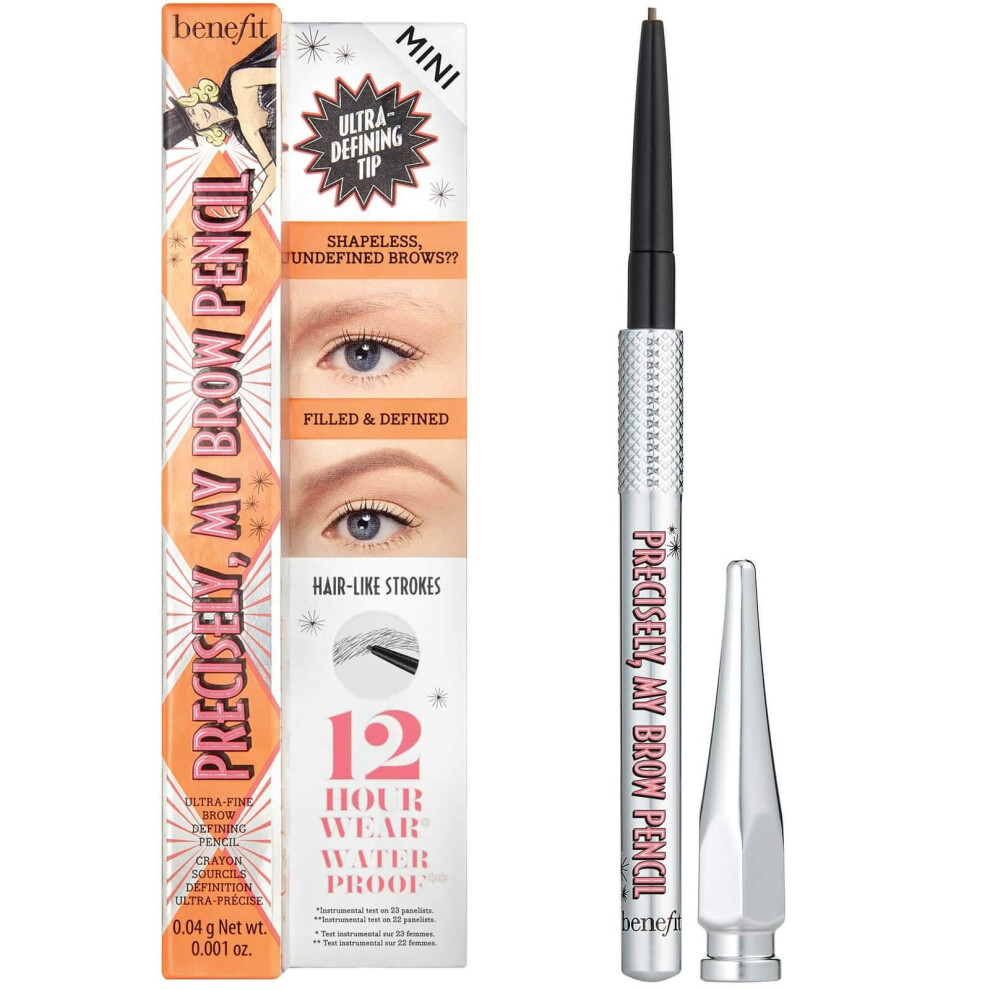 Benefit Cosmetics Mini Precisely My Brow Pencil Waterproof Eyebrow Definer Shade 4.5