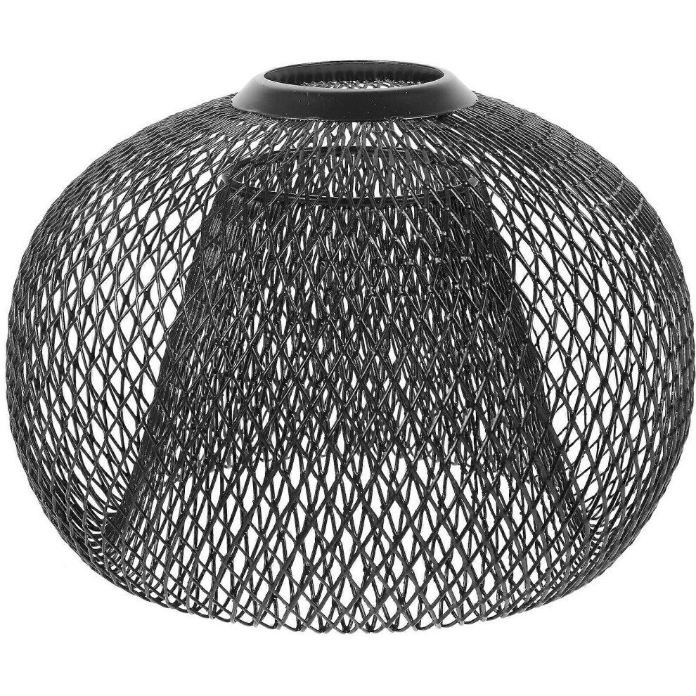 Kricely (As Show, One Size) Mesh Ceiling Cover Farmhouse S Cage Lampshade Hallway Pendant Shade Light