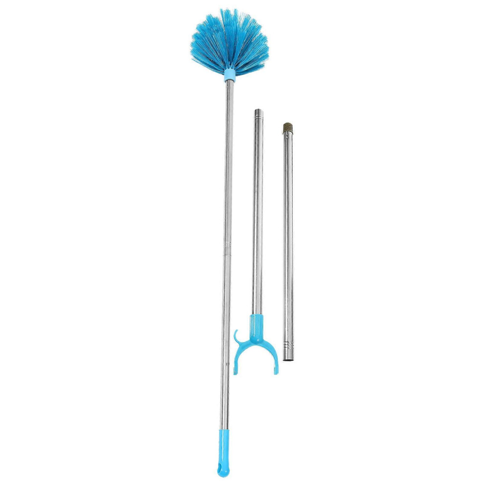 Kricely (As Show, One Size) Ceiling Duster Extendable Cobweb Cleaning Duster Long Duster With Extension Pole
