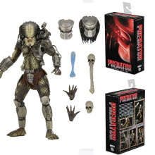 7 Zoll Jungle Hunter Predator Actionfigur – NECA-ähnliche Sammlerfigur, Neues Geschenk, 18 cm