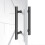 EaseLife 12"" Push-Pull-Türgriff, doppelseitig, H-Form, Schiebetür 1