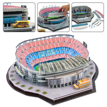 Barcelona Camp Nou Stadion 3D-Puzzle Fußballclub Puzzlespiel Modell Spanien in Geschenkbox
